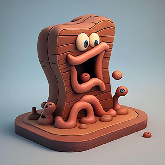 3D модель Гра Worms World Party (STL)